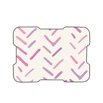 Bonamaison, Digitaal bedrukte muismat, antislip onderkant, voor kantoor en thuis, afmetingen: 22x18 cm