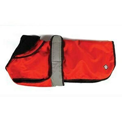 Danish Design 2 In 1 Light Reflective Coat - Manteau 2 en 1 pour chien - Orange - 65cm (26")