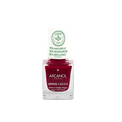 Arcancil Green 130 Dahlia nagellack, röd