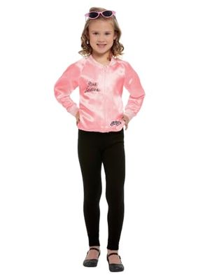 Grease Kids Pink Ladies Jacket, Pink, with Logo, TODDLER