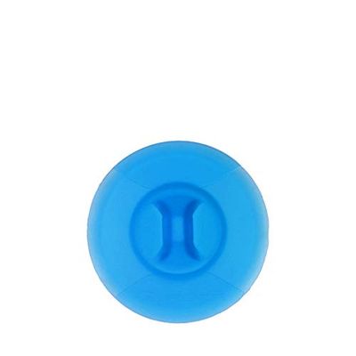 Lifeventure Siliconen reisbad en gootsteen plug badkuip afvoer of douchestop 64 mm diameter, wit