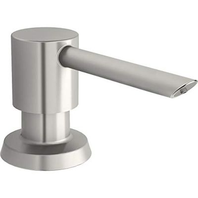 Elkay Dispensador de jabón/loción de 1-15/16 x 2-5/8 x 2-5/8 Pulgadas, Acero Brillante