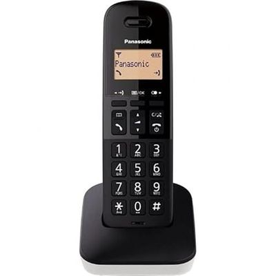 Téléphone numérique sans Fil Panasonic KX-TGB610SPW, unité de Base et 1 Casque, Identification de l'appelant et bloqueur, Volume du récepteur amélioré, résistant aux Chocs, écran LCD, Blanc