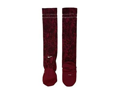 Nike W Air Knee High-Ent Calcetines, Mujer, Red Crush/White, M