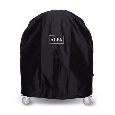 Alfa Forni Housses pour barbecue de la marque Modèle telo copriforno Nero 5 Pizze + Base (moderne)