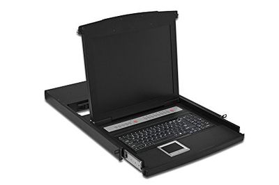 DIGITUS DS-72011RU 19" 1920 x 1080Pixel Nero 1U console a rack