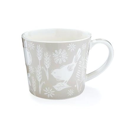 Cooksmart British Designed Conical Coffee Mug | Ceramic Coffee Mugs for Home or Work | Large Mugs for Hot Drinks | Tea and Coffee Cups - Homstead