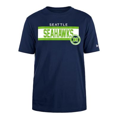 SEATTLE SEAHAWKS Camiseta Unisex de la NFL con impresión Frontal de Tinta de Alta Densidad, Color Original del Equipo