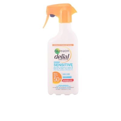 Garnier, Sensitive Advanced Pistola Spf50+ 300 Ml, Solskydd, Mångfärgad, U, Unisex-Vuxen