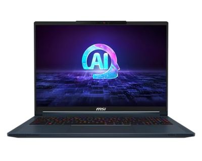 MSI Stealth 16 AI Studio A1VIG-003FR Ordinateur portable 40,6 cm (16") UHD Intel Core Ultra 9 185H 32 Go DDR5-SDRAM 1