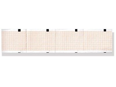 Gima 32991 Thermal Paper Pack Ecg, Orange Grille, 63 x 75 mm