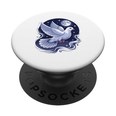 90s Vintage Paloma Avistamiento de aves Palomas PopSockets PopGrip Adhesivo