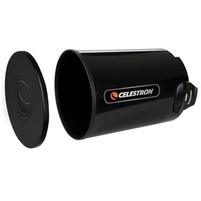 Celestron 94021 Pare-buée en Aluminium avec Cache pour télescope, Convient aux télescopes Schmidt Cassegrai, EdgeHD et RASA de 8"