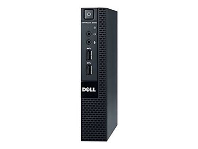 Dell Optiplex 3020 Micro Unité Centrale (sans écran) Noir (Intel Core i5, 4 Go de RAM, 128 Go, Intel HD Graphics 4600, Windows 7)