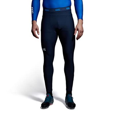 Canterbury Baselayer Thermoreg Legging de Compression Homme, Bleu Marine, FR : L (Taille Fabricant : L)