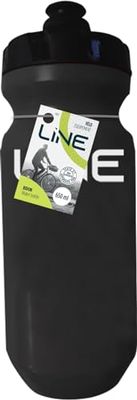 LINE GOURDA 650 ML - WATER BOTTLE - BIDONE DI IDRATAZIONE NERO/VERDE