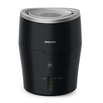 Philips 2000 Series Luchtbevochtiger - 40m² Luchtbevochtiger met Nanocloud-Technologie, 3 Snelheden, Slaapstand, 2l Reservoir (HU4814/10)