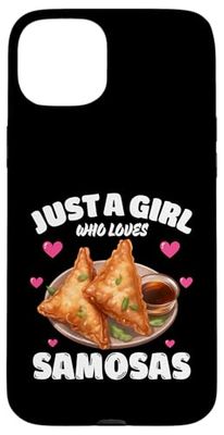 Just A Girl Who Loves Samosas, Samosa Lover Case for iPhone 15 Plus
