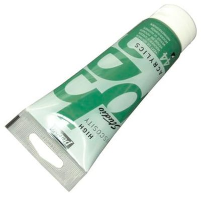 Pébéo - Acrílico Fine Studio - Tinta acrílica verde - verde de Hooker - 100 ml