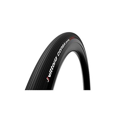 Vittoria Tub.Corsa controlo 25-28 G2.0 rodas de ciclismo, adultos unissexo, preto (preto)