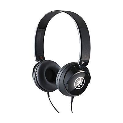 Yamaha HPH-50B Compact Closed-Back Headphones, Black