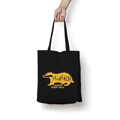 BELUM | Tote bag 100% algodón Harry Potter (HUFFLEPUFF VALUES)