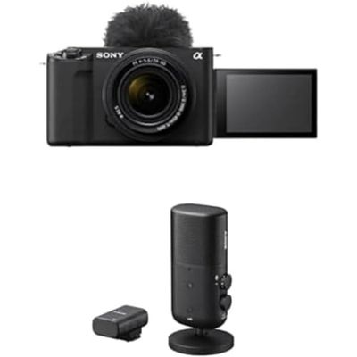 Sony ZV-E1 | Kit Vlog camera full-frame con obiettivo intercambiabile 28-60 mm f/4-5.6 + microfono ECM-S1