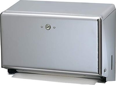 San Jamar T1950XC Mini Distributeur de Serviettes à Plier en C Chromé Capacité 250 Serviettes en C