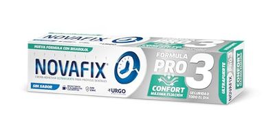 Urgo Novafix Pro3 Confort Sans Goût Crème adhésive pour dentiers 40 g