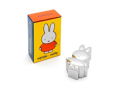 Zilverstad - Boîte pour Dents/mèche de Cheveux Miffy Couleur Argent