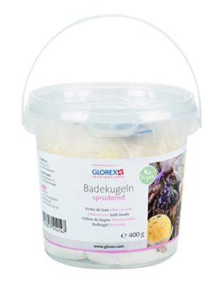 GLOREX 6 1601 202 - Bubbelbadballen, ca. 400 g, handwerkset voor het maken van badbommen, incl. instructies en accessoires