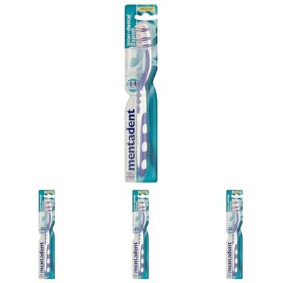 Mentadent Spazzolino, inter - Dental Expert (Confezione da 4)