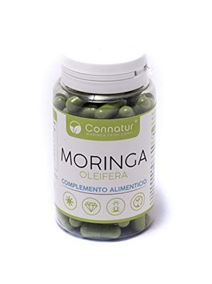 Connatur Moringa Capsulas 100% Hoja de Moringa, 120 capsulas