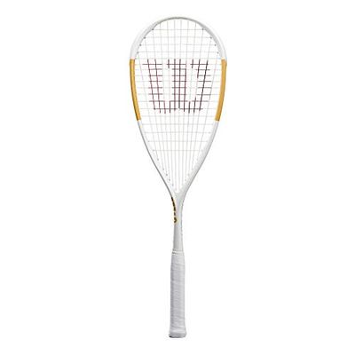 Wilson Tempest PRO, Racchetta da Squash Unisex-Adulto, Bianco/Oro, 0