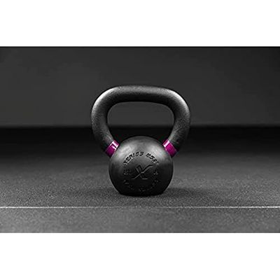 Xenios USA Caoutchouc Kettlebell Adulte Unisexe, Noir, Unique