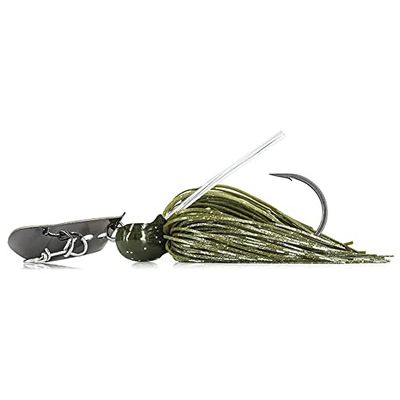 Molix Compact Blade Jig 10,5 gr.-3/8oz col.Green Pumpkin Flash