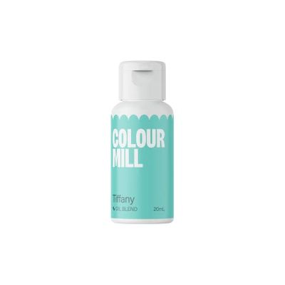 Colour Mill Oil Blend Tiffany Colorant Alimentaire à Base d'Huile - Nourriture Dye pour Chocolat, Fondant, Cupcakes, Gâteaux, Macarons, Pâtisserie - Food Coloring pour Décoration de Gâteaux - 20 ml