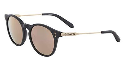 Dragon Uniseks Hype Ll Ion zonnebril, mat zwart, One Size