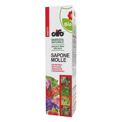 CIFO - Sapone Molle per Piante Naturale, Migliora le Difese della Pianta da Afidi e Ragnetti, Corroborante Ideale per Lavare Melata e Fumaggini, Ammesso in Agricoltura Biologica, Made in Italy, 200 ml