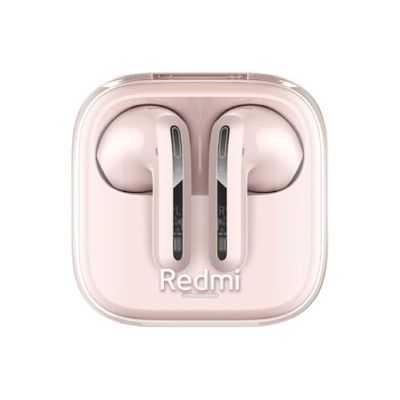 Xiaomi Redmi Buds 6 Active - Auriculares inalámbricos, cancelación de Ruido, Ligeros, hasta 36 Horas de autonomía, Bluetooth 5.3, Rosa (Versión ES)