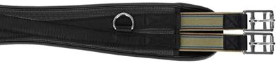 Kerbl 321058 Curved Saddlegirth Preto, 140 cm