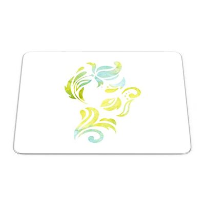 Questo Casa, Stampa Digitale Rettangolo Tappetino per Mouse, Base Antiscivolo, per Ufficio e Casa, Dimensioni: 22x18 Cm