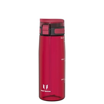 Super Sparrow Borraccia - 750ml - TouchSip Sportiva Bottiglia - Tritan Senza BPA, a Prova di Perdite - Borracce con Cannuccia Ideale per Scuola e Sport