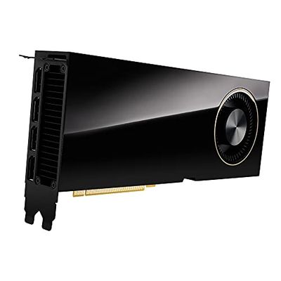 PNY NVIDIA RTX A6000 Professional Graphic Card 48GB GDDR6 PCI Express 4.0 x16, Dual Slot, 3x DisplayPort, 8K Support, Ultra-quiet active fan