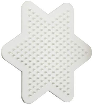 Hama Pegboard 270 - Piattaforma di Gioco per fusti a chiodino, a Forma di Stella