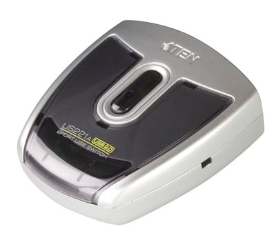 ATEN SWITCH DE PERIFÉRICOS USB 2.0 DE 2 PUERTOS