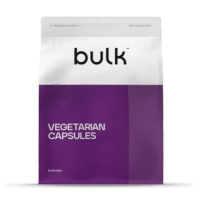 Bulk Cápsulas Vegetarianas, Tamaño 00 Cápsulas vacías, Size 0