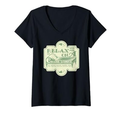 Womens Relax on a Chaise longue V-Neck T-Shirt