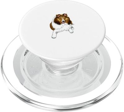 Perro Collie PopSockets PopGrip para MagSafe