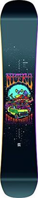 Nitro Snowboards Wide '20 BRD All Mountain Urban Freestyle Twin Board pour Grands Pieds de Snowboard, Homme, Multicolore, 155 cm